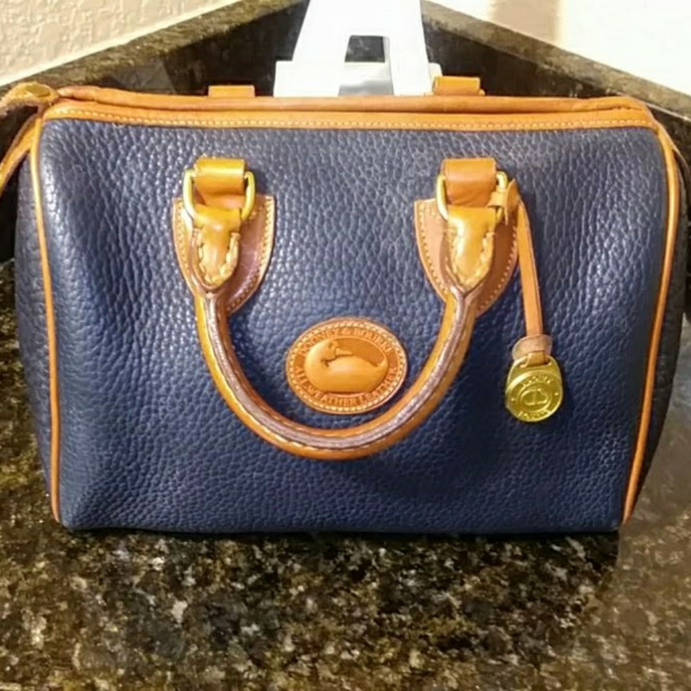 AUTHENTIC Blue Vintage Dooney and Bourke Speedy
